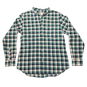 Old Navy Everyday Shirt Built-In Flex Plaid Button-Down – Size L Tall
